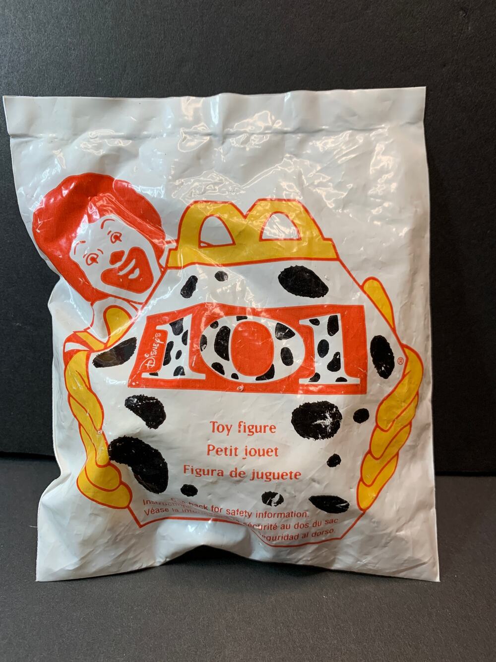 1996 McDonald's Disney 101 Dalmatians Happy Meal Blind Bag Sealed Toy New